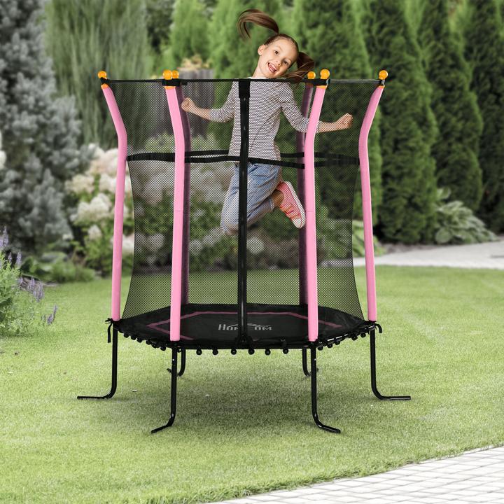 Produktbild Homcom Trampolin mit Sicherheitsnetz (162 cm)