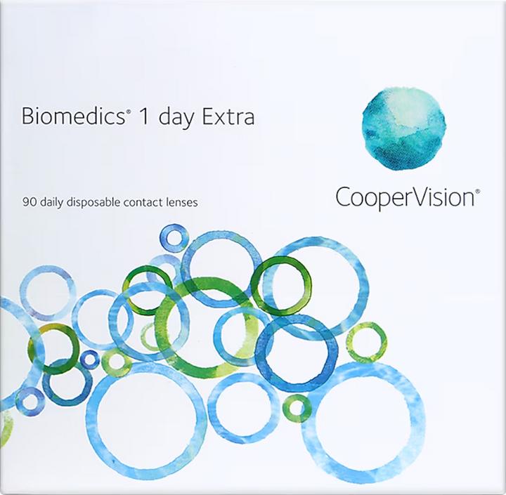 Produktbild Biomedics 1 day Extra (+0.5, Tageslinse, 90 Stück, Sphärisch)