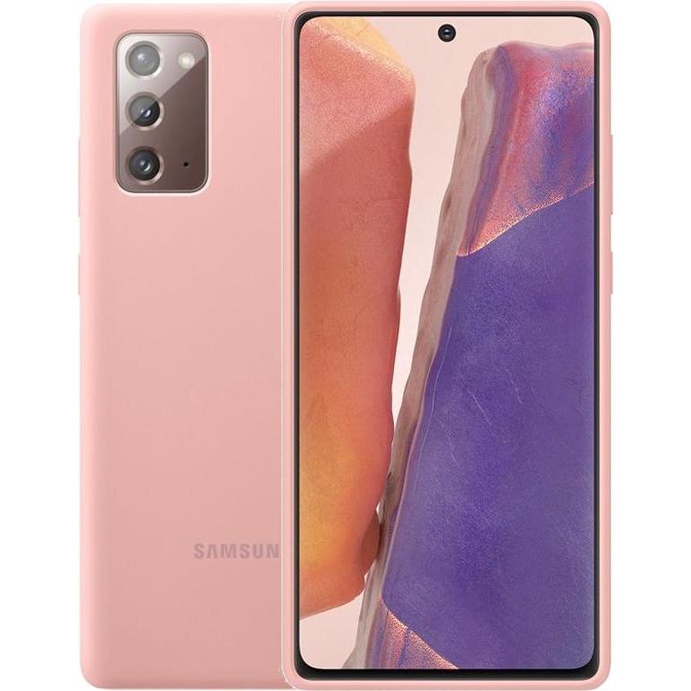 Thumbnail - Samsung Silicone Cover (Samsung Galaxy Note 20), Smartphone Hülle, Bronze