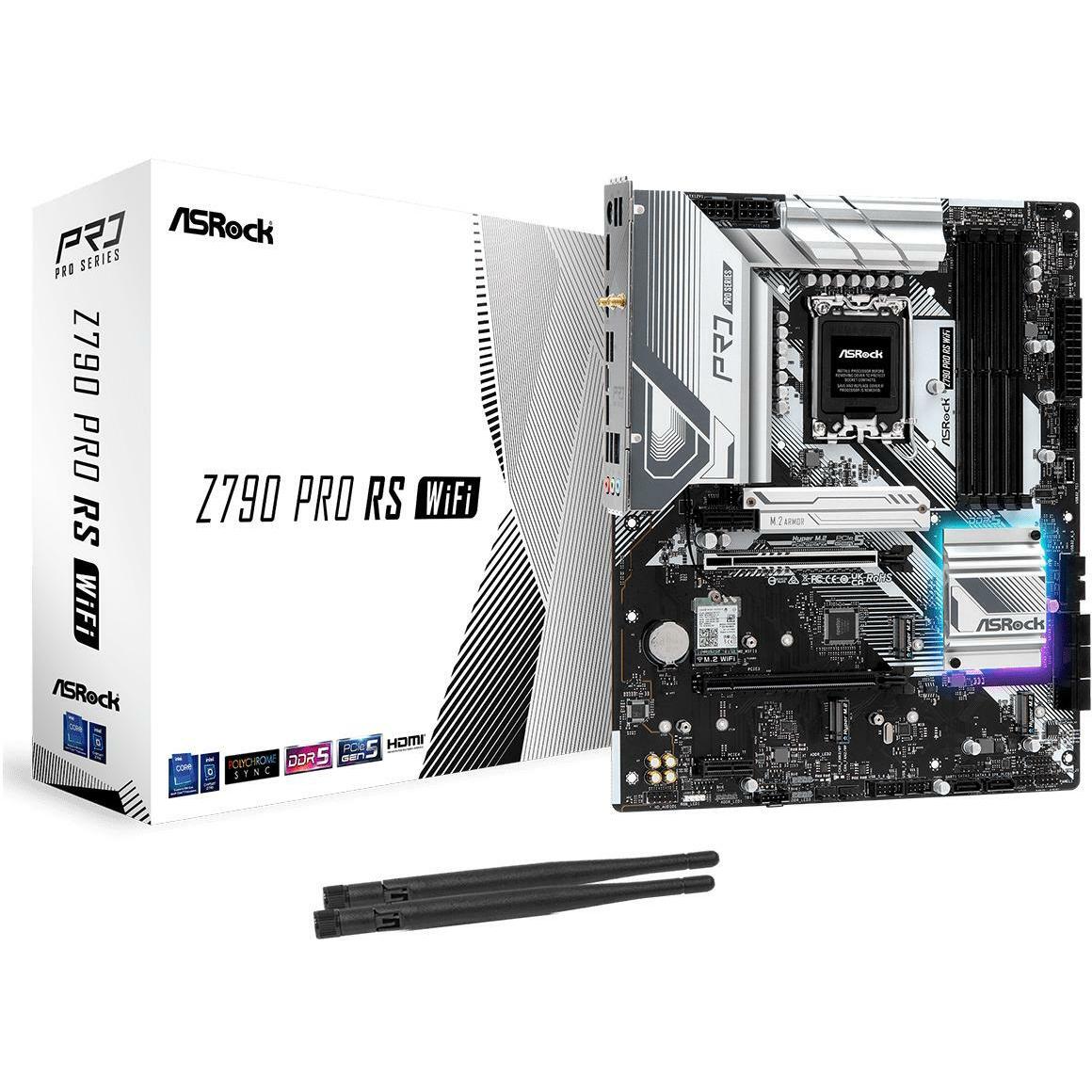 Thumbnail - AsRock Z790 PRO RS WiFi (LGA 1700, Intel Z790, ATX), Mainboard