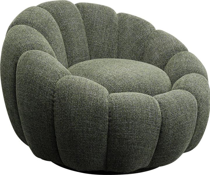 Produktbild Kare Design Drehsessel Peppo Bloom Melange Grün