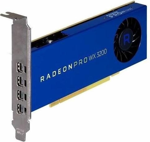 Produktbild Dell AMD Radeon Pro WX3200 4GB 4 mDP FH Precision 3630 3930 xx20 KIT (4 GB)