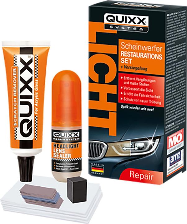 Produktbild Quixx Scheinwerfer Restaurations-Set (30 ml)