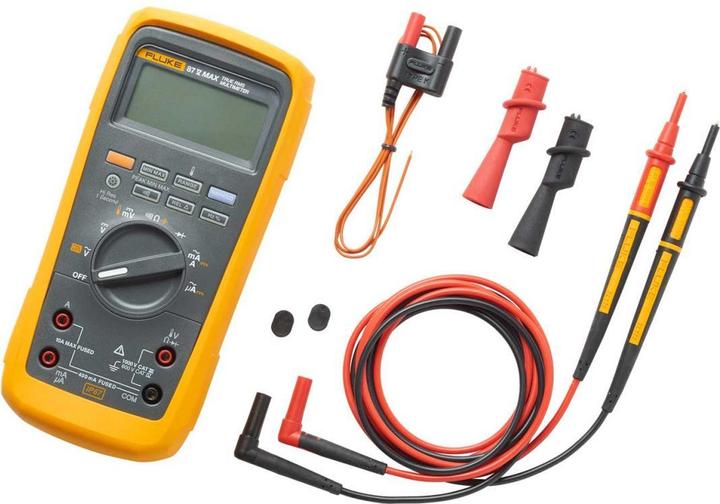 Produktbild Fluke Multimeter 87V MAX 1000V ac/10A (CAT IV 600V, CAT III 1000V)