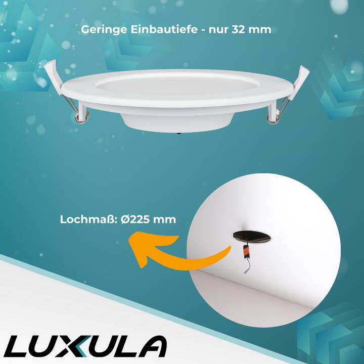 Produktbild Luxula LED CCT Einbaupanel (2565 lm)