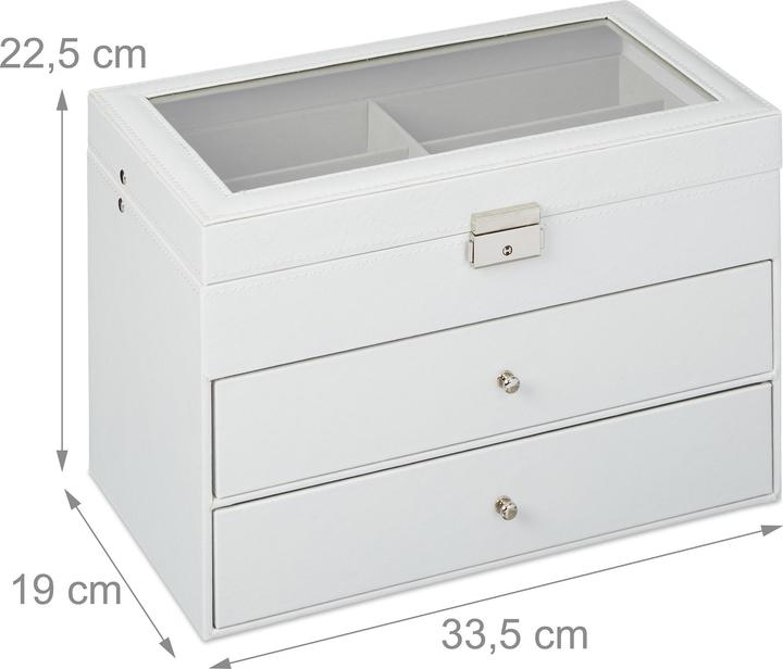 Produktbild Relaxdays Brillenbox (33.50 cm, 1x)