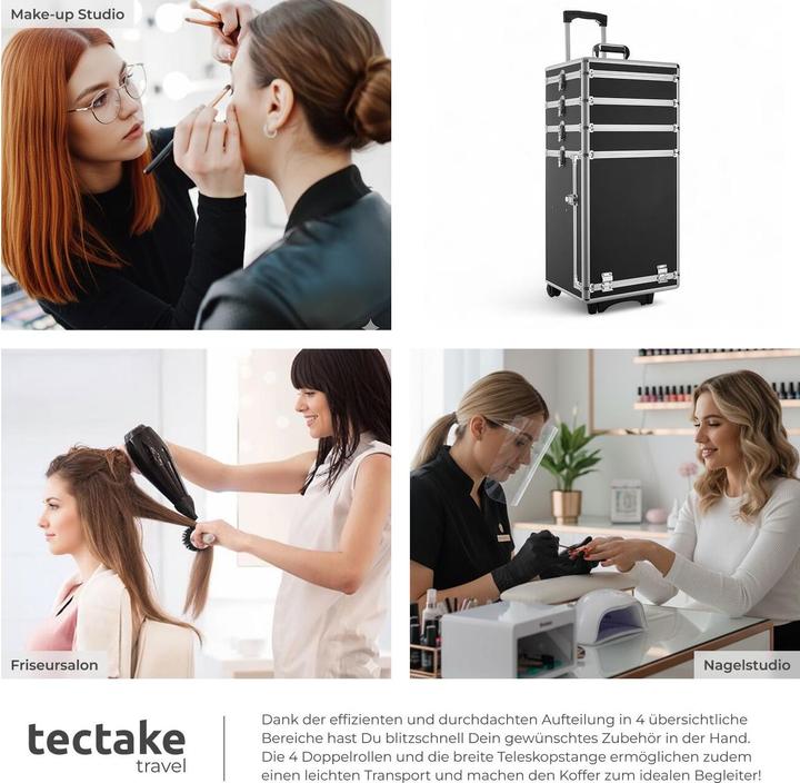 Actual product image tectake Cosmetic trolley