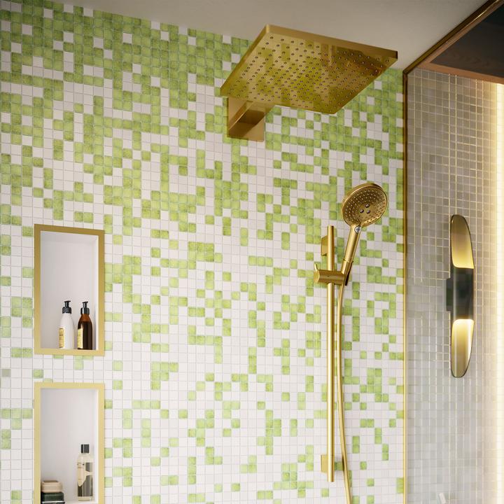 Actual product image hansgrohe Raindance E Rain Shower Head (1 Beam type, 7.40 l/min)