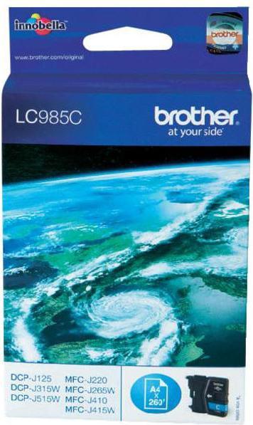 Actual product image Brother Lc-985c (C)