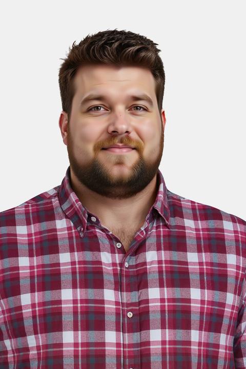 Produktbild Men+ Karo-Flanellhemd, Langarm, Kentkragen, Comfort Fit (4XL)