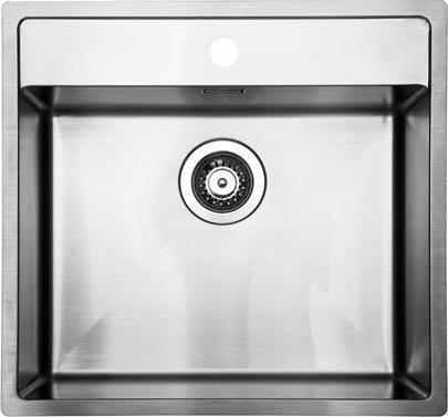 Actual product image Juvel stålvask BALTIC500THF - Til nedf. udv. mål 530x500 mm.