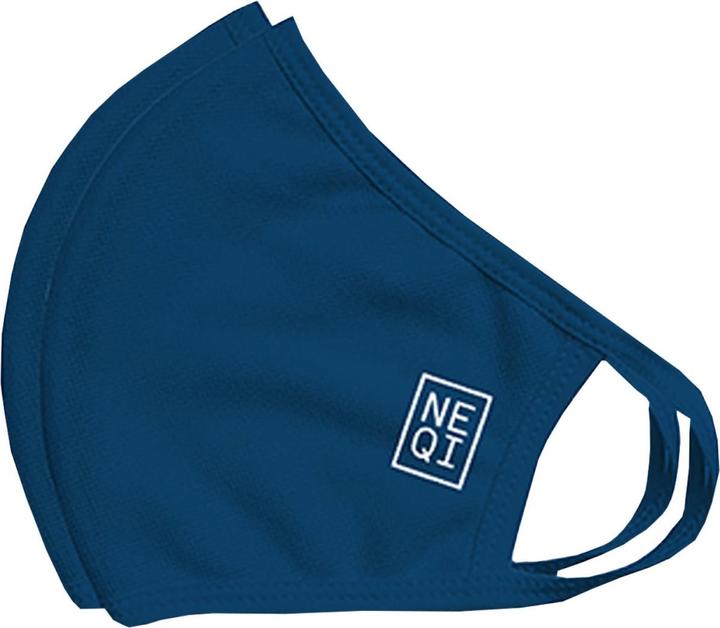 Immagine prodotto Neqi Comunità coperture per il viso bambini blu (3 x)