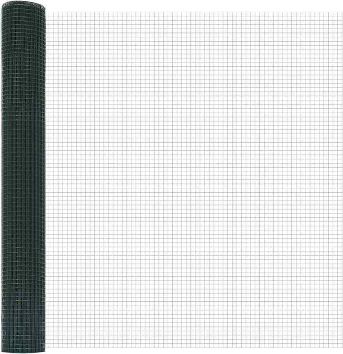 Produktbild vidaXL Zaunpfosten-Set Set von 2 Grün Metall Langlebig