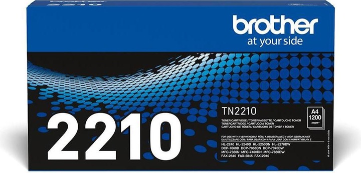 Actual product image Brother Toner Black Cartridge Pages
