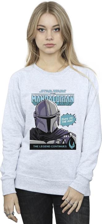 Image du produit Star Wars - Sweat MANDO COMIC COVER - Femme (M)
