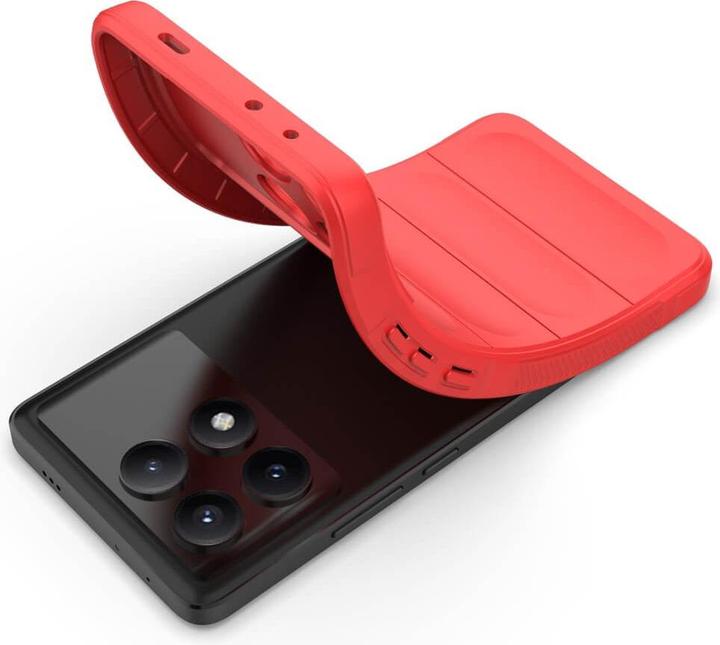 Image du produit Cover-Discount Xiaomi Poco X6 Pro - Couverture de protection durcie rouge (Xiaomi Poco X6 Pro)