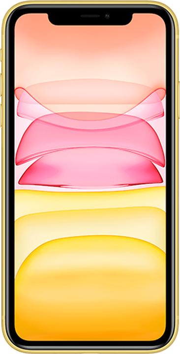 Actual product image Forza Refurbished iPhone 11 (64 GB, Yellow, 6.10", 12 Mpx, Dual SIM, C / Good)