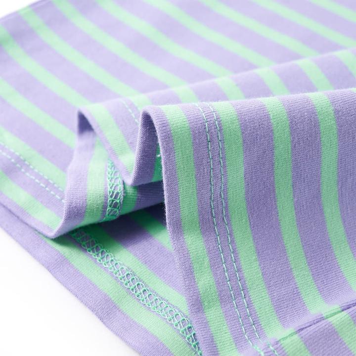 Image du produit vidaXL T-shirt enfant vert menthe clair 104,Matière : 95 (104)