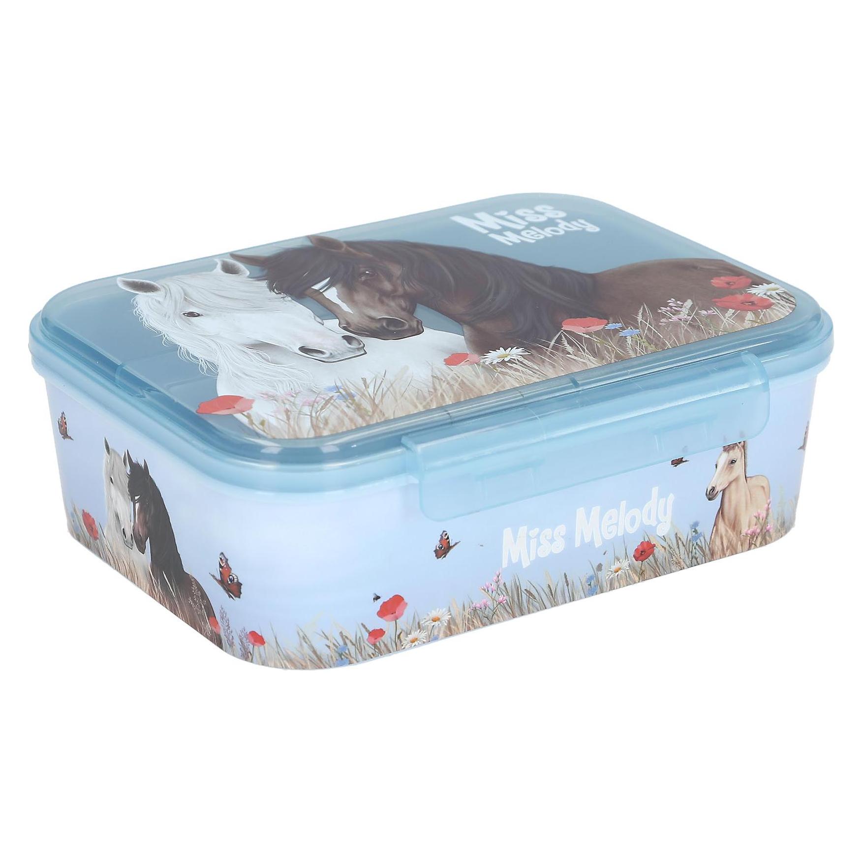 Schmidt Spiele Miss Melody - Lunchbox, Lunchpakketten, Blauw, Veelkleurig, Roze