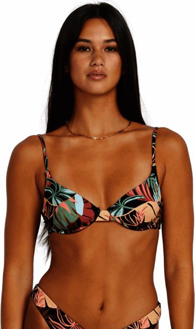 Actual product image Volcom Day and Night Tropic Uwire Multic Top (S)