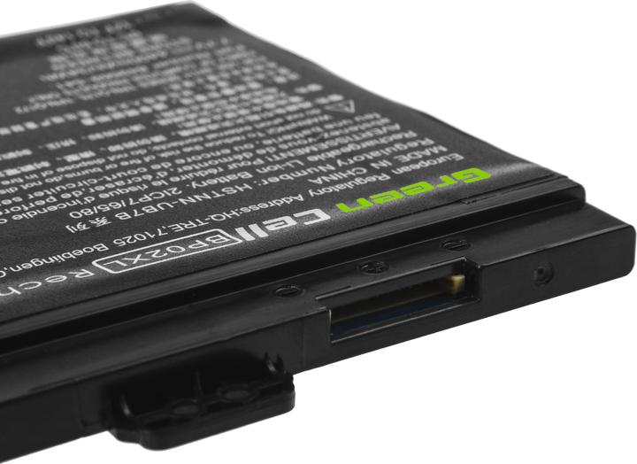 Actual product image GreenCell Battery BP02XL for HP Pavilion 15-AU 15-AU051NW 15-AU071NW 15-AU102NW 15-AU107N (2 cubicles, 4500 mAh)