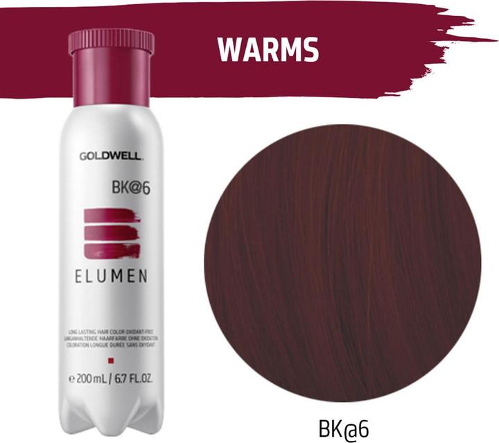 Actual product image Goldwell Elumen (BK@6 Brown Copper)