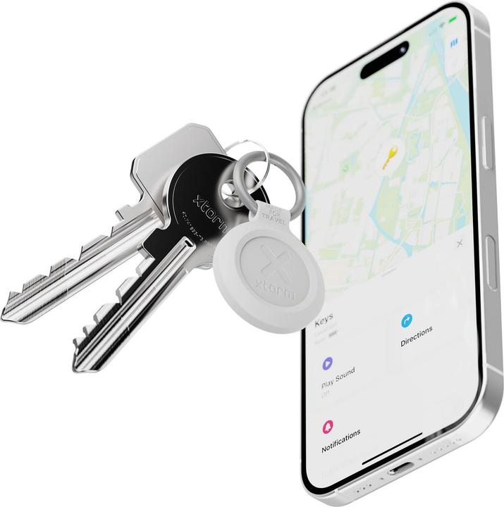 Actual product image Xtorm TravelTag 1 stück - IP64 (iOS)