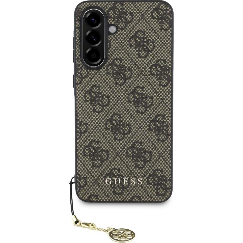 Thumbnail - Guess 4G Charms Case für A566B Samsung Galaxy A56 5G - brown (Samsung Galaxy A56), Smartphone Hülle, Braun