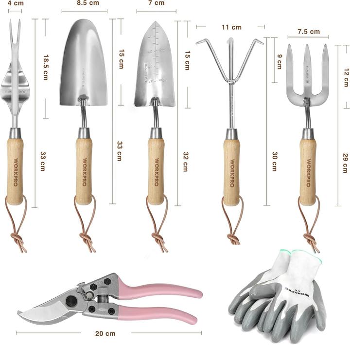 Actual product image Workpro Gartenwerkzeug Set