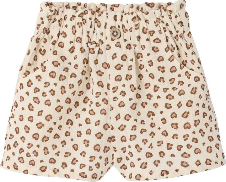 Actual product image Vertbaudet Baby Shorts aus Musselin mit Leo-Print (74)