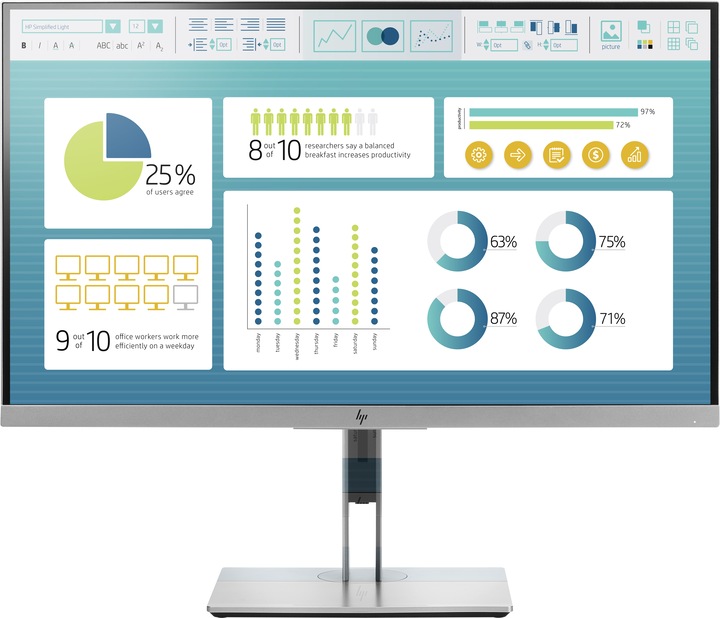 Actual product image HP Elite E273 (1920 x 1080 pixels, 27")