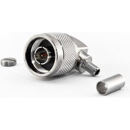 Varia N-Stecker gewinkelt 90° für HDF200 Kabel, Crimp Version, Elektronikkabel + Stecker