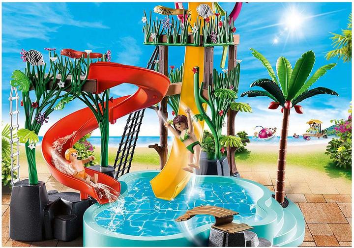 Produktbild Playmobil Aqua Park mit Rutschen (70609, Playmobil Family Fun)