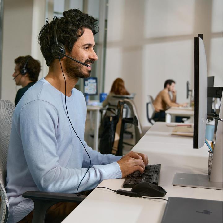 Produktbild HP Poly Mission 4xx (Kabelgebunden, USB-A, USB-C, Google Meet, Microsoft Teams, Zoom)