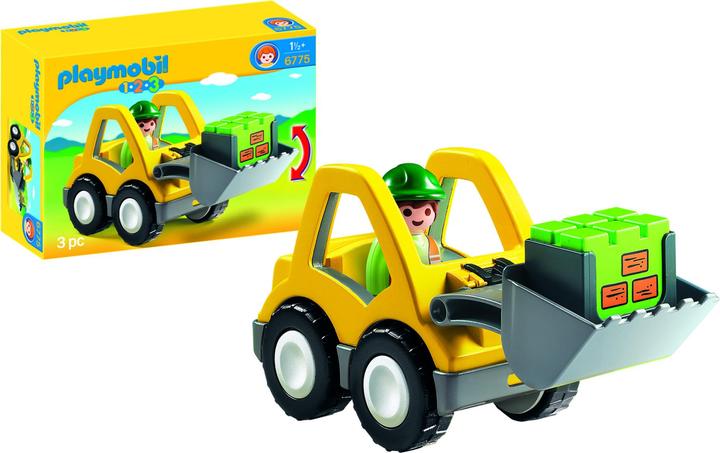 Image du produit Playmobil Chargeuse sur pneus (6775, Playmobil 1.2.3)