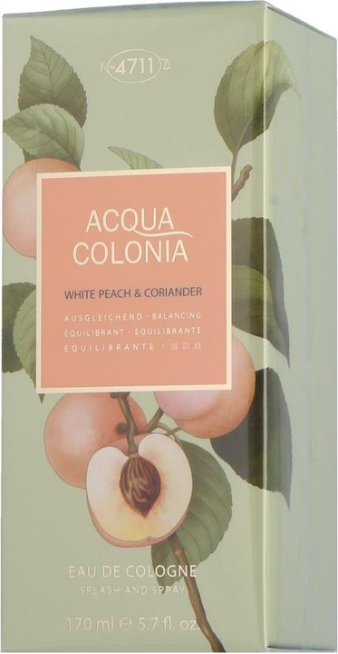 Produktbild Acqua Colonia 4711 White Peach & Coriander (Eau de cologne, 170 ml)