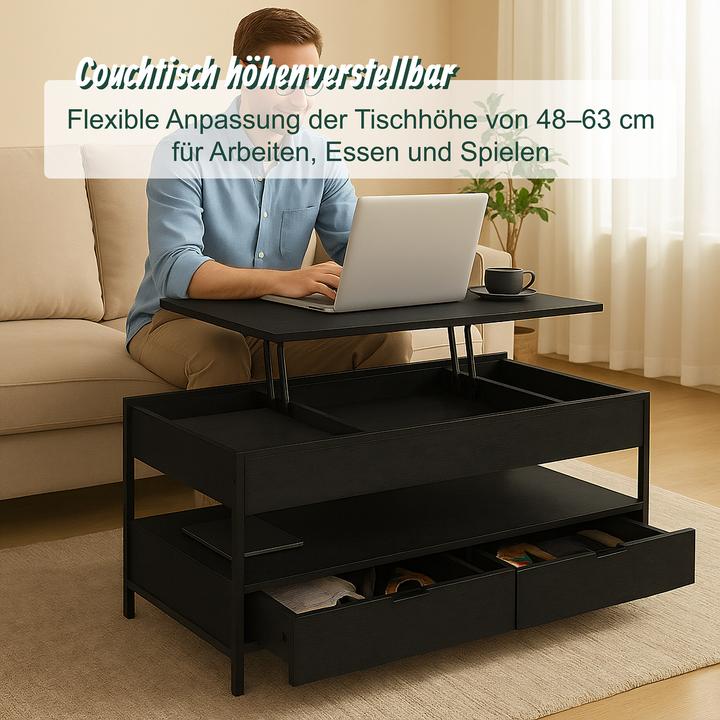 Image du produit Relaxdays Couchtisch