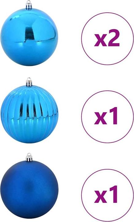 Produktbild vidaXL Weihnachtskugeln