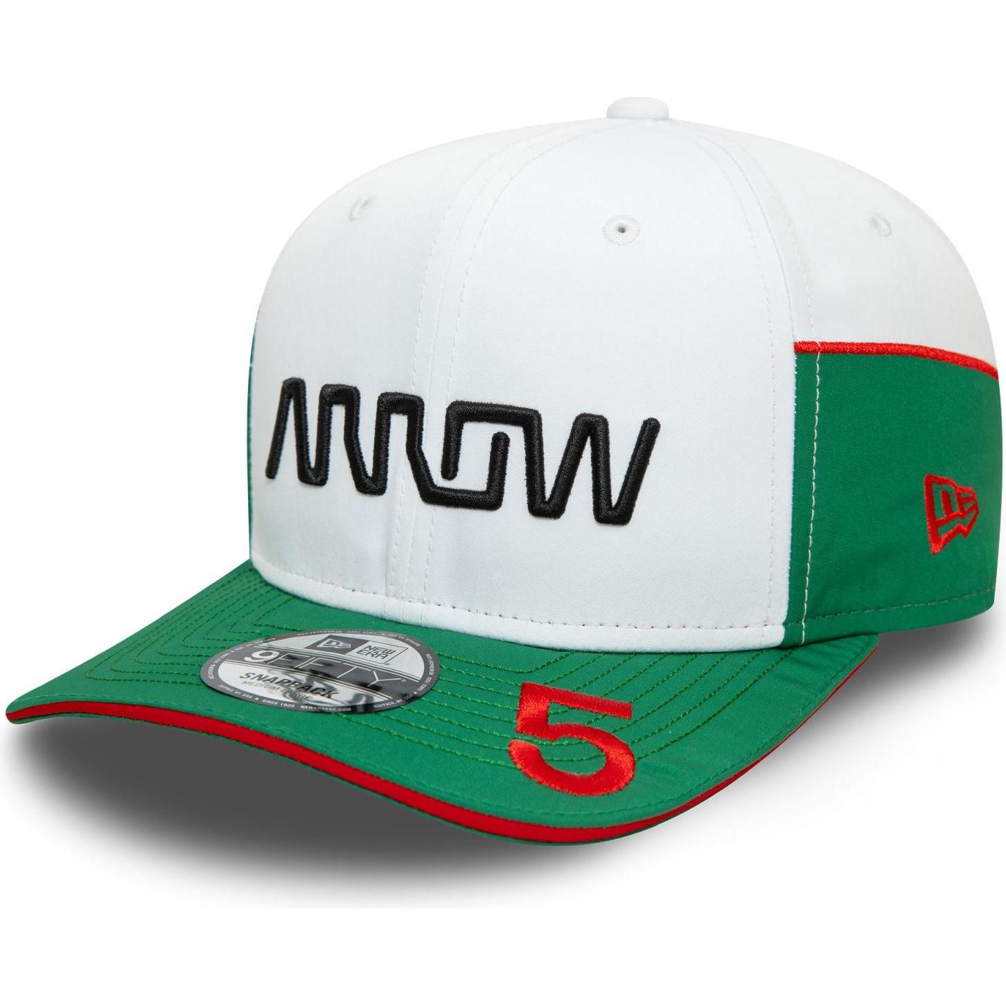 New Era, Herren, Cap, 9Fifty Snapback Cap - McLaren INDYCAR Pato O'Ward M, Weiss, (M)