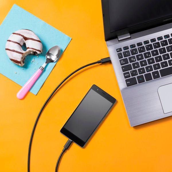 Actual product image Varta Charge & Sync charging cable (1 m, USB 3.1)