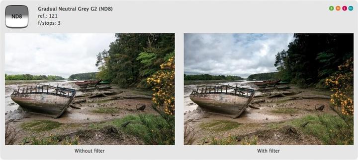 Image du produit Cokin Filtre P121 Déroulement 2 ND 8 (84 mm, Filtre dégradé gris, 84 mm)