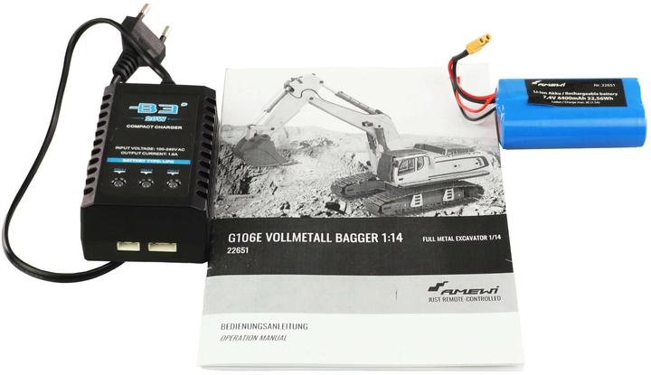 Image du produit Amewi Pelle entièrement métallique 1:14 (RTR Prêt à fonctionner)