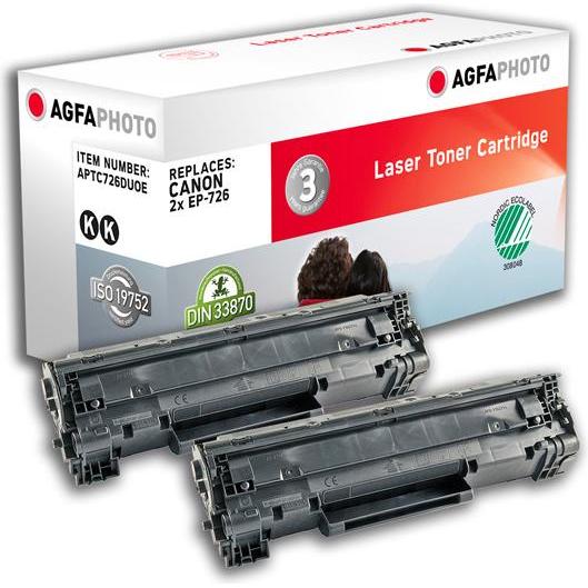 AGFAPHOTO, Toner, Toner 2x Black