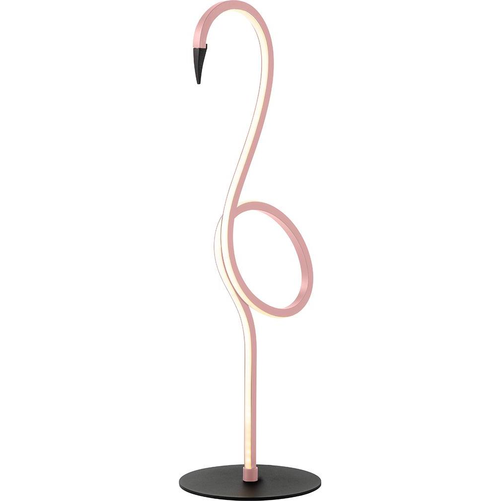 Elstead Lighting, Tischlampe, Elstead Flamingo LED Tischleuchte Pink 6W warmweiss FLAMINGO-TL-PNK (420 lm)