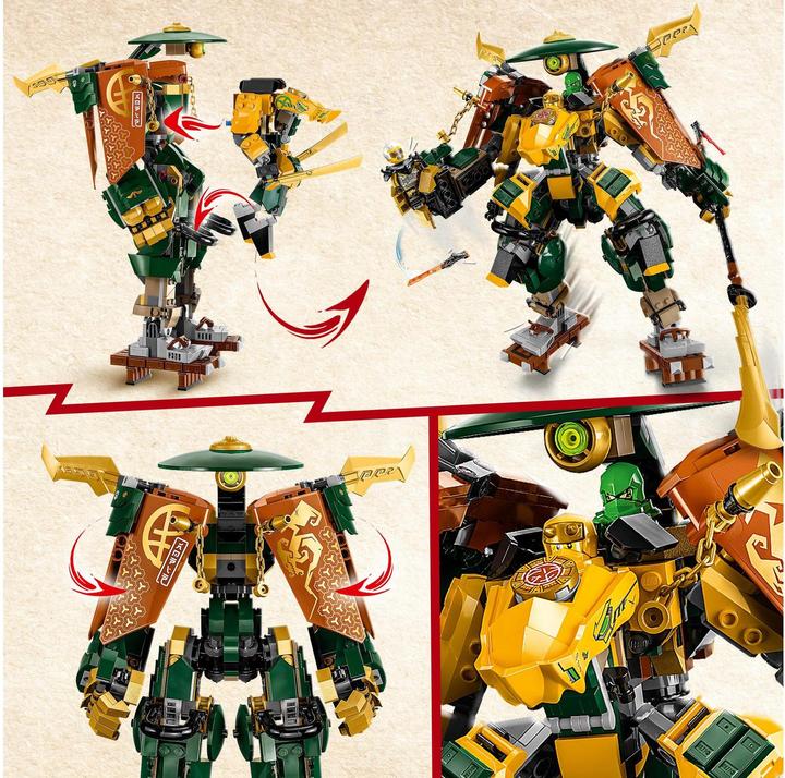 Produktbild LEGO Lloyds und Arins Training-Mechs (71794, LEGO Ninjago)