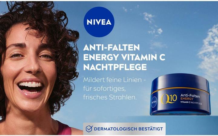 Actual product image NIVEA Q10 Energy Anti-Falten Nachtpflege (50 ml, Face balm)