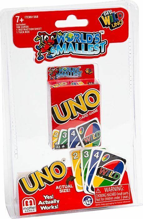 Produktbild Super Impulse Worlds Smallest Uno (Deutsch, Englisch, Französisch, Italienisch, 2 - 10 Spieler)