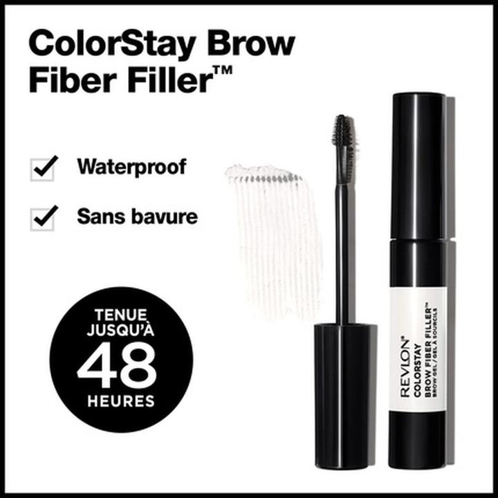 Produktbild Revlon REVLON ColorStay Brow Fiber Filler żel do brwi Clear 6,8ml (Clear)