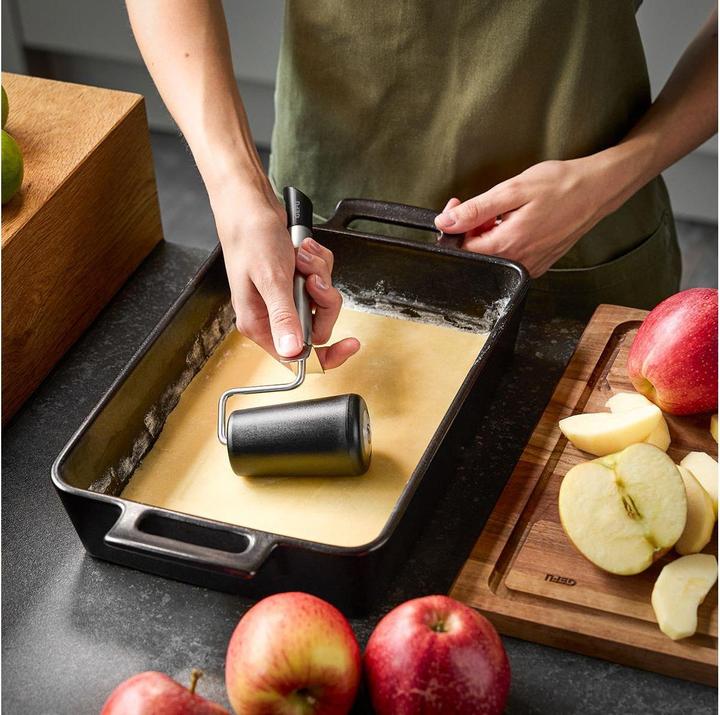 Image du produit GEFU Teigroller Primeline Schwarz/Silber, Produkttyp: Teigrad