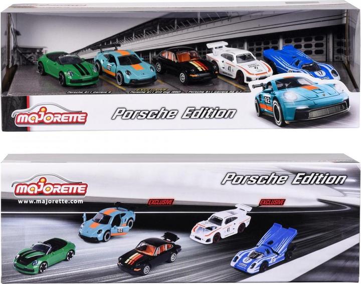Image du produit Majorette Porsche 5 Pieces Giftpack